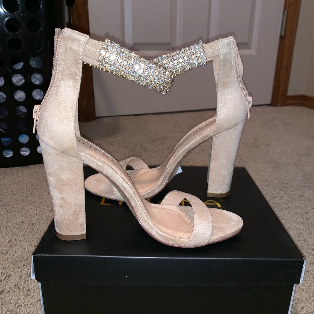 Suede Heels